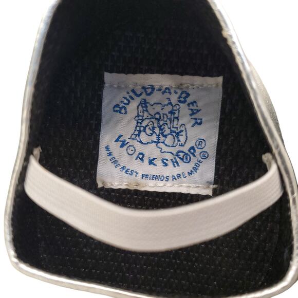 Build a Bear Silver Slip on Dress Shoes for Stuffy Build a Bear Shoes - Picture 2 of 12